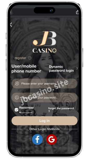 How to login JB Casino ?