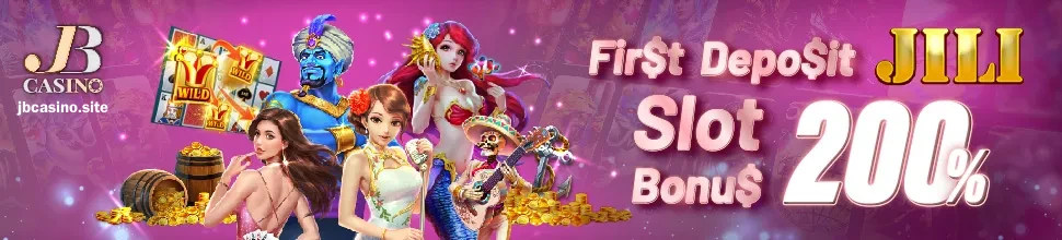 Do you want to get your own bonus? JB Casino First Deposit JILI Slot Bonus 200% is waiting for you!